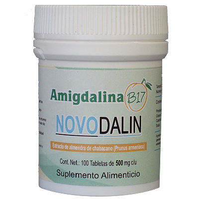 NOVODALIN B17/Amygdalin 500 mg Tablets